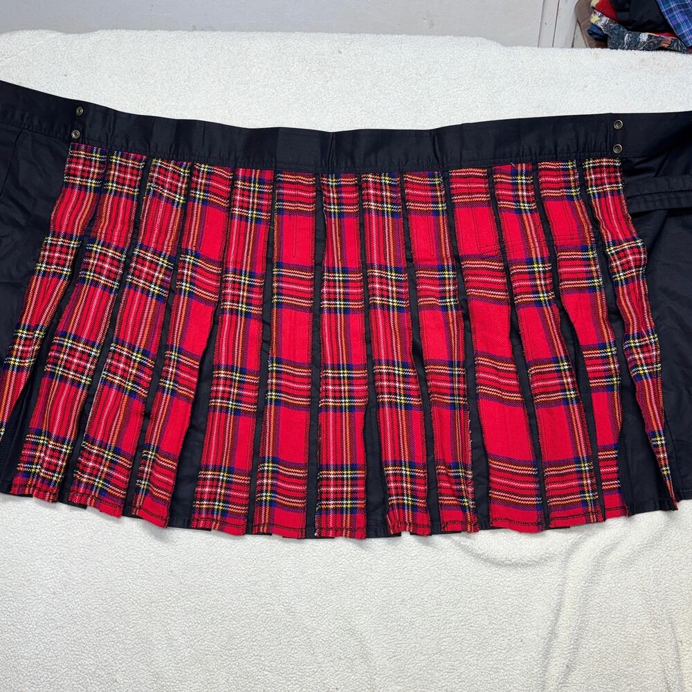 Cloud Kilt Box Pleated Tartan Hybrid 40 MacGregor Utility Scottish Festival NWT - Picture 6 of 8